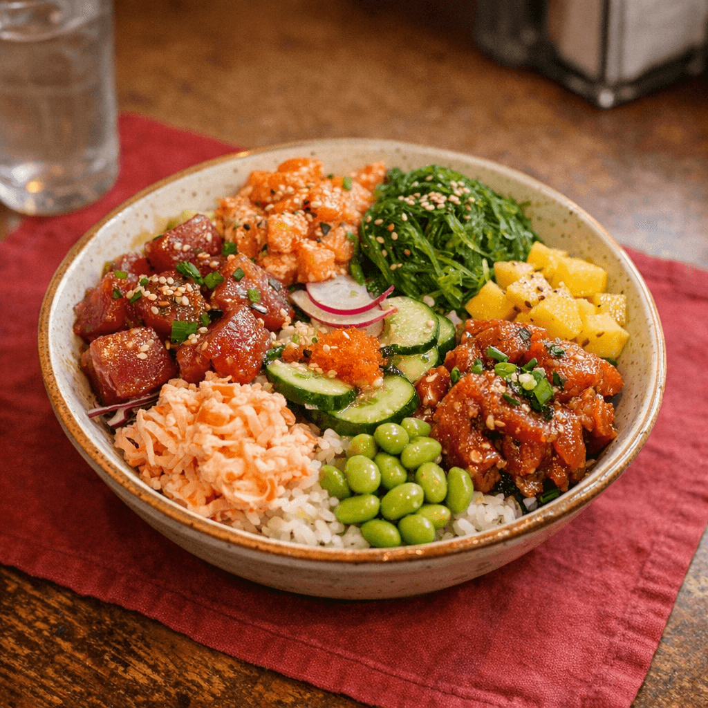 Assorted Poke Bowls