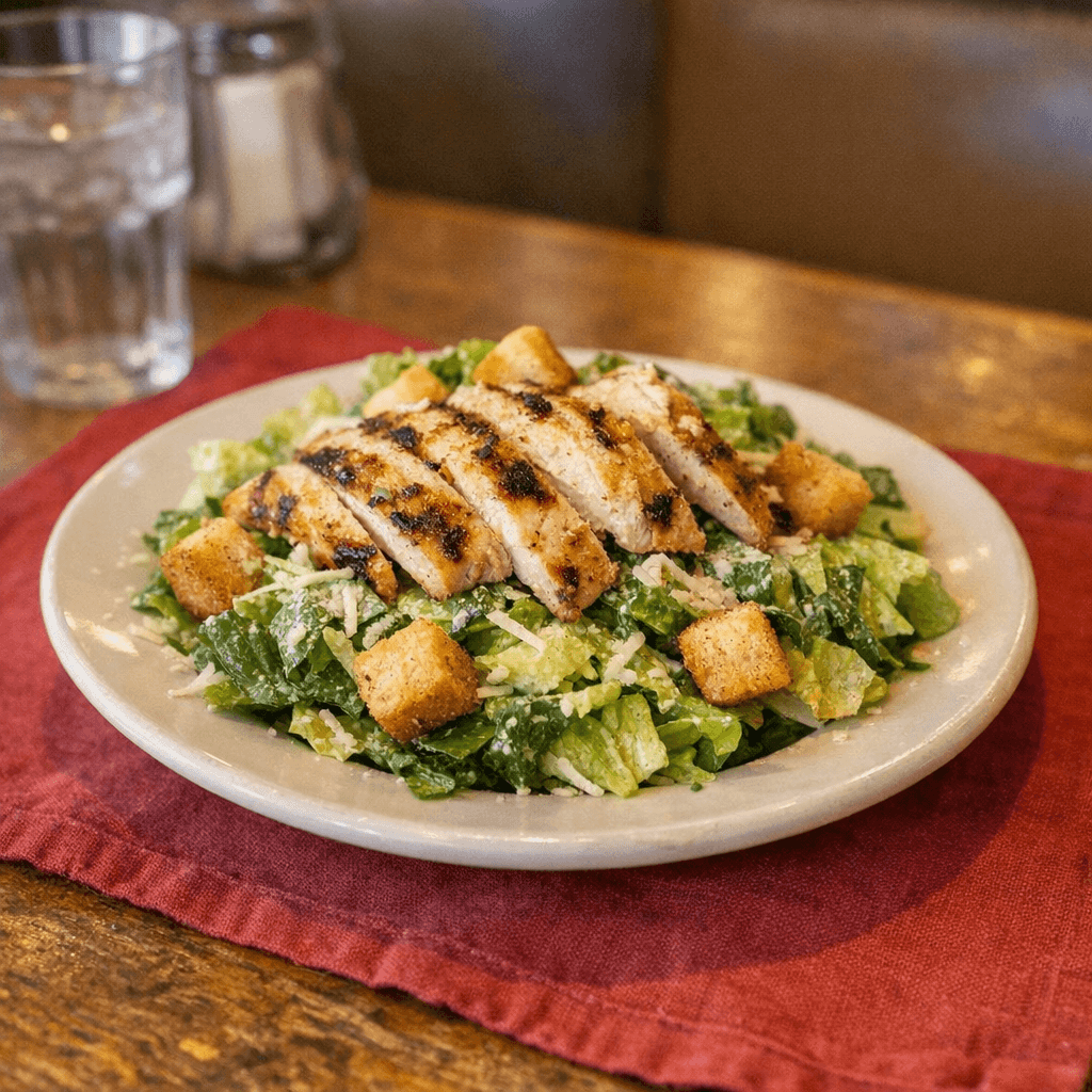 Caesar Salad with Grilled Chicken
