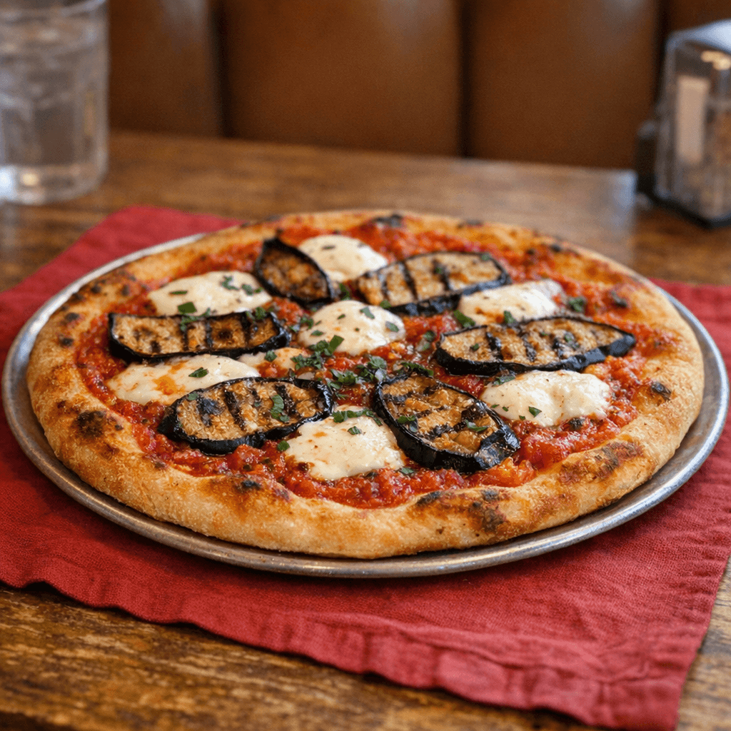 Eggplant Pizza