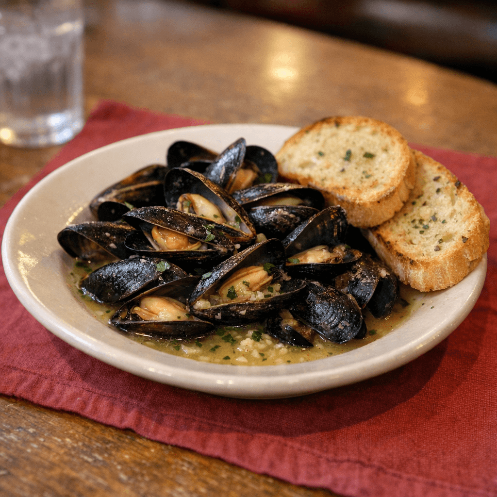 Mussels Ala Rocco’s