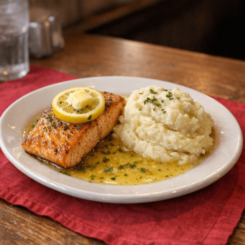 Pan-Seared Lemon Butter Salmon