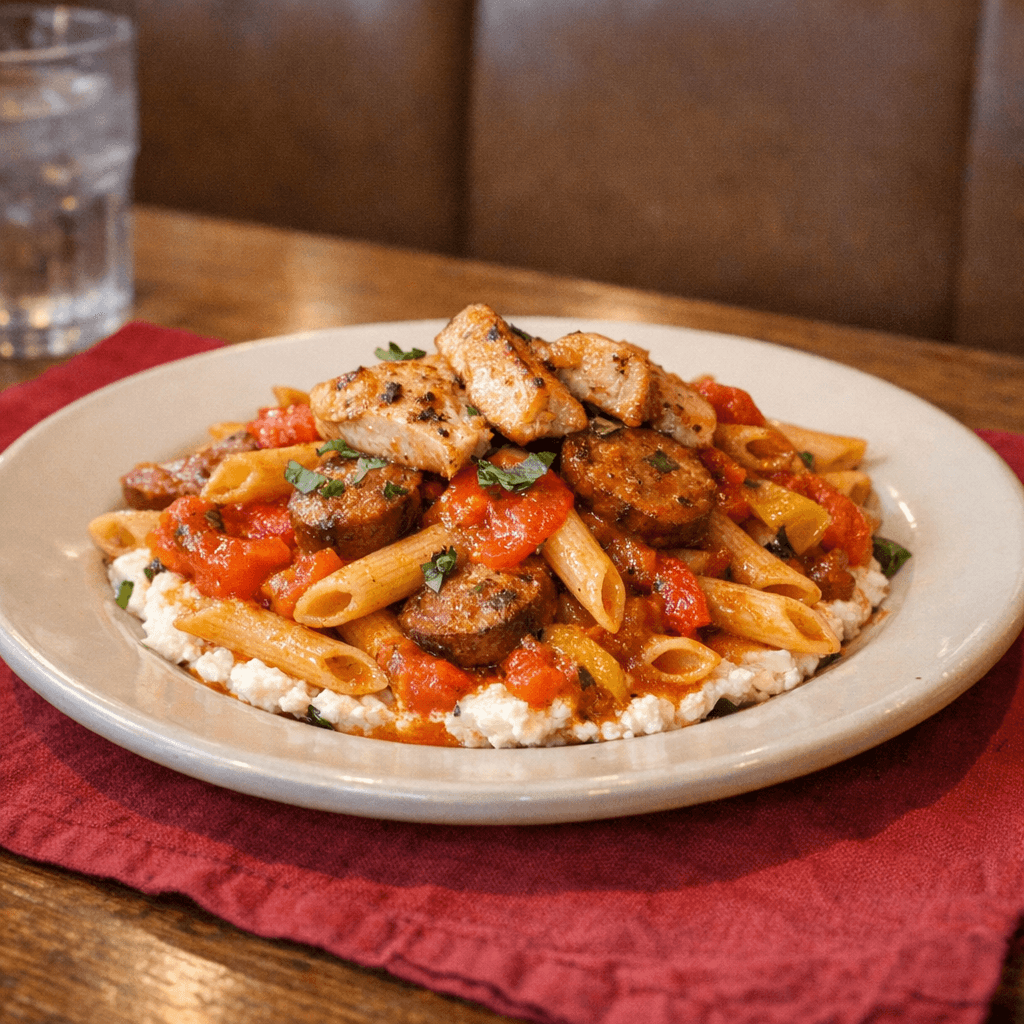 Penne Ala Pavarotti