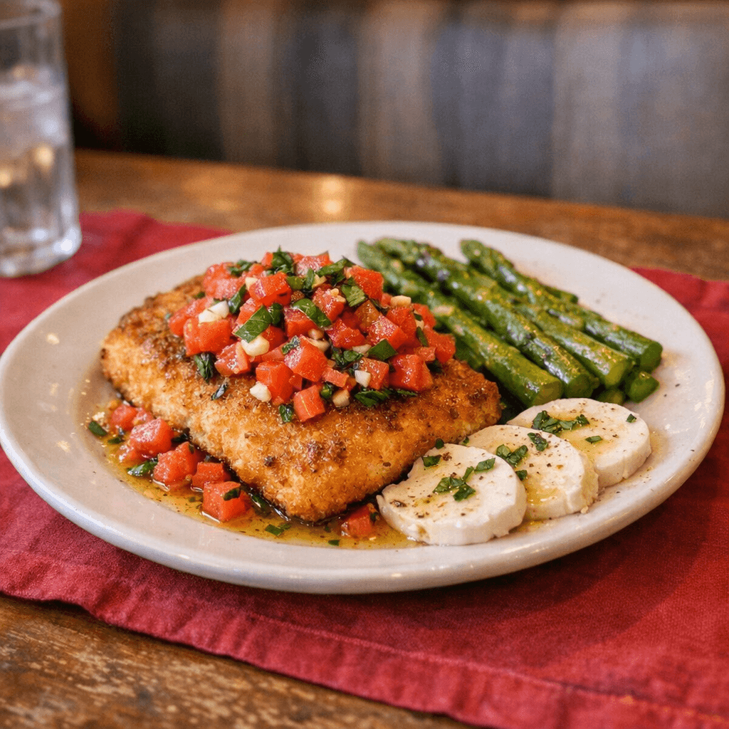 Salmon Milanese
