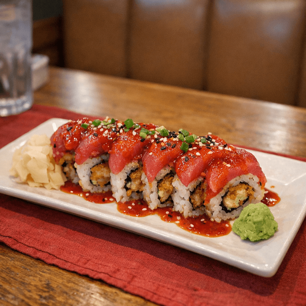 Special Red Dragon Roll